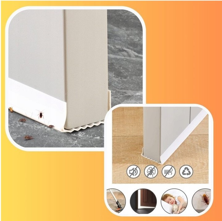 Niezawodna ochrona przed przeciągami – uszczelka pod drzwiami